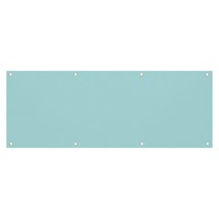 Color Powder Blue Banner And Sign 8  X 3  by Kultjers