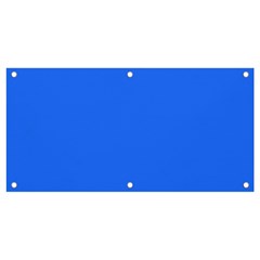 Color Deep Electric Blue Banner And Sign 4  X 2  by Kultjers