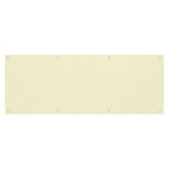 Color Light Yellow Banner And Sign 8  X 3  by Kultjers
