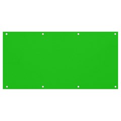 Color Lime Green Banner And Sign 8  X 4  by Kultjers