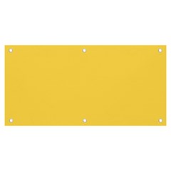 Color Mustard Banner And Sign 6  X 3  by Kultjers