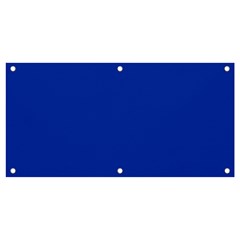 Color Egyptian Blue Banner And Sign 4  X 2  by Kultjers