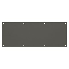 Color Dim Grey Banner And Sign 8  X 3  by Kultjers