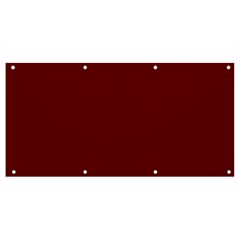 Color Blood Red Banner And Sign 8  X 4  by Kultjers