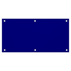 Color Dark Blue Banner And Sign 6  X 3  by Kultjers