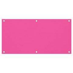 Color Hotpink Banner And Sign 4  X 2  by Kultjers
