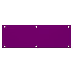 Color Purple Banner And Sign 6  X 2  by Kultjers