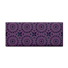 Kaleidoscope Scottish Violet Hand Towel by Mazipoodles