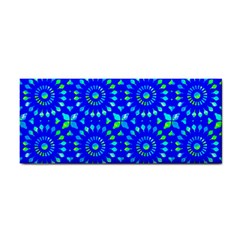 Kaleidoscope Royal Blue Hand Towel by Mazipoodles