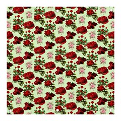 Flowers Pattern Banner And Sign 3  X 3  by Sparkle