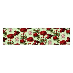Flowers Pattern Banner And Sign 4  X 1  by Sparkle