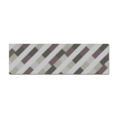 Pale Multicolored Stripes Pattern Sticker Bumper (10 Pack) by dflcprintsclothing