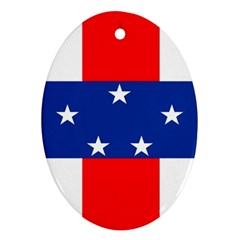 Netherlands Antilles Ornament (oval) by tony4urban