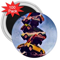 Berwyn Car Kebob 3  Magnets (100 Pack) by StarvingArtisan