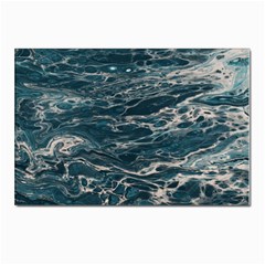 Water Sea Postcard 4 x 6  (pkg Of 10) by artworkshop