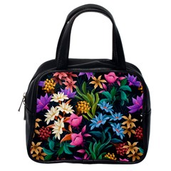 Floral Print  Classic Handbag (one Side) by BellaVistaTshirt02