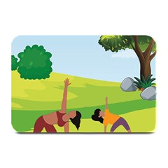 Mother And Daughter Y Plate Mats by SymmekaDesign