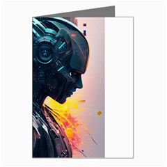 Who Sample Robot Prettyblood Greeting Cards (pkg Of 8) by Ravend