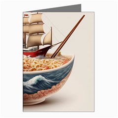 Ai Generated Noodles Pirate Chinese Food Food Greeting Cards (pkg Of 8) by danenraven