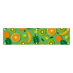 Fruit Tropical Pattern Design Art Pattern Banner And Sign 4  X 1  by Ravend