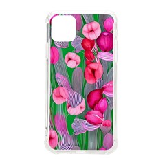 Mysterious And Enchanting Watercolor Flowers Iphone 11 Pro Max 6 5 Inch Tpu Uv Print Case by GardenOfOphir