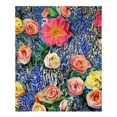 Captivating Watercolor Flowers Shower Curtain 60  X 72  (medium)  by GardenOfOphir