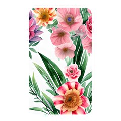 Chic Watercolor Flowers Memory Card Reader (rectangular) by GardenOfOphir