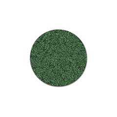 Leafy Elegance Botanical Pattern Golf Ball Marker (4 Pack) by dflcprintsclothing