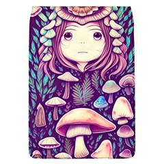 Fairy Mushroom Illustration Design Removable Flap Cover (l) by GardenOfOphir