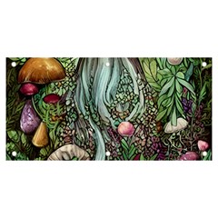 Craft Mushroom Banner And Sign 6  X 3  by GardenOfOphir