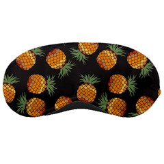 Pineapple Background Pineapple Pattern Sleeping Mask by Wegoenart