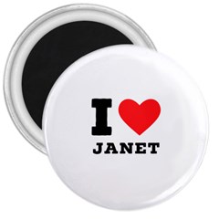 I Love Janet 3  Magnets by ilovewhateva