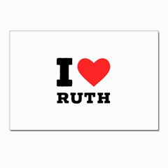 I Love Ruth Postcard 4 x 6  (pkg Of 10) by ilovewhateva