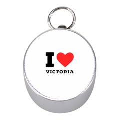 I Love Victoria Mini Silver Compasses by ilovewhateva
