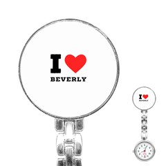 I Love Beverly Stainless Steel Nurses Watch by ilovewhateva