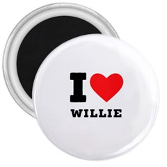 I Love Willie 3  Magnets by ilovewhateva