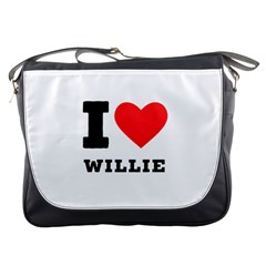 I Love Willie Messenger Bag by ilovewhateva