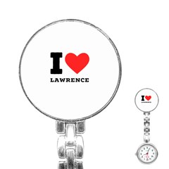 I Love Lawrence Stainless Steel Nurses Watch by ilovewhateva