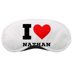 I Love Nathan Sleeping Mask by ilovewhateva