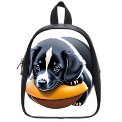 Dog Animal Cute Pet Puppy Pooch School Bag (small) by Semog4