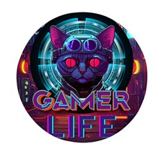 Gamer Life Mini Round Pill Box (pack Of 3) by minxprints