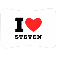 I Love Steven Velour Seat Head Rest Cushion by ilovewhateva