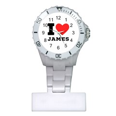 I Love James Plastic Nurses Watch by ilovewhateva