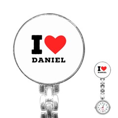 I Love Daniel Stainless Steel Nurses Watch by ilovewhateva