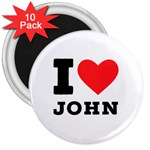 I love john 3  Magnets (10 pack)  Front
