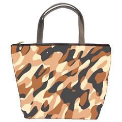 Abstract Camouflage Pattern Bucket Bag by Jack14