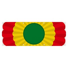 National Cockade Of Bolivia Banner And Sign 8  X 3  by abbeyz71