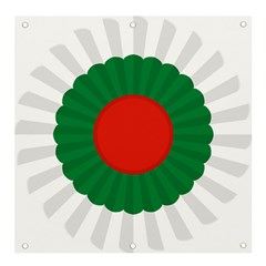 National Cockade Of Bulgaria Banner And Sign 4  X 4  by abbeyz71