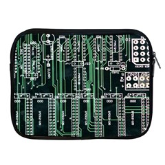 Printed Circuit Board Circuits Apple Ipad 2/3/4 Zipper Cases by Celenk