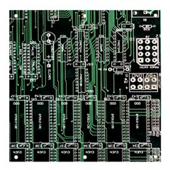 Printed Circuit Board Circuits Banner And Sign 4  X 4  by Celenk